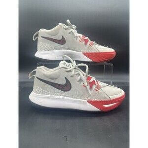 Nike Kyrie Flytrap 6 DQ8094-00 White/Red Basketball Shoes Size 4.5Y GUC